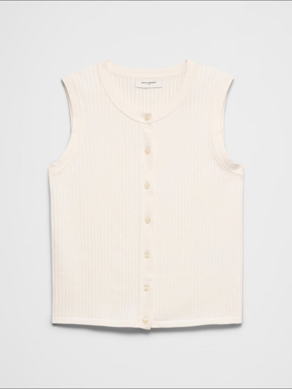 Ribbed Sweater Tank - Picture 4 of 5